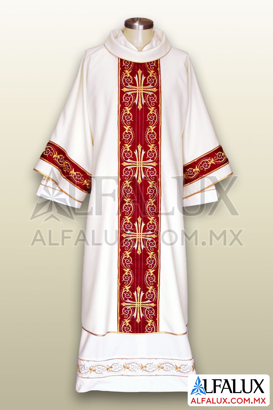 15 CARDENAL Alfalux Dalmatica Central Mangas RojoQuem Blanco 160